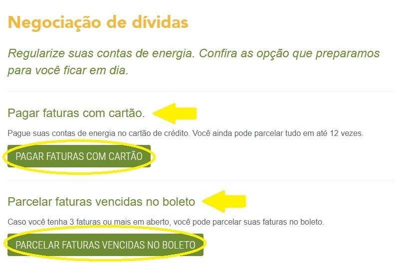 Cosern Conta Atrasada Parcelamento