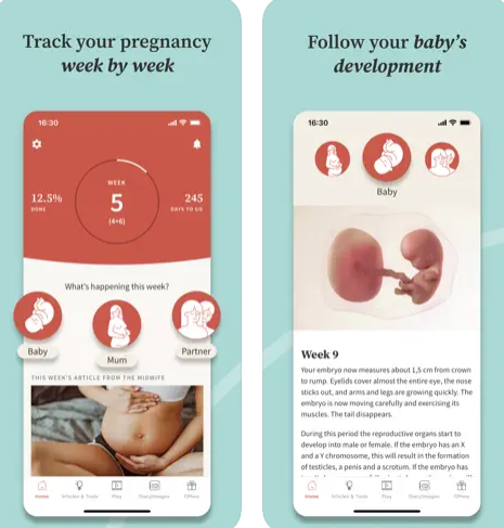 App per test di gravidanza